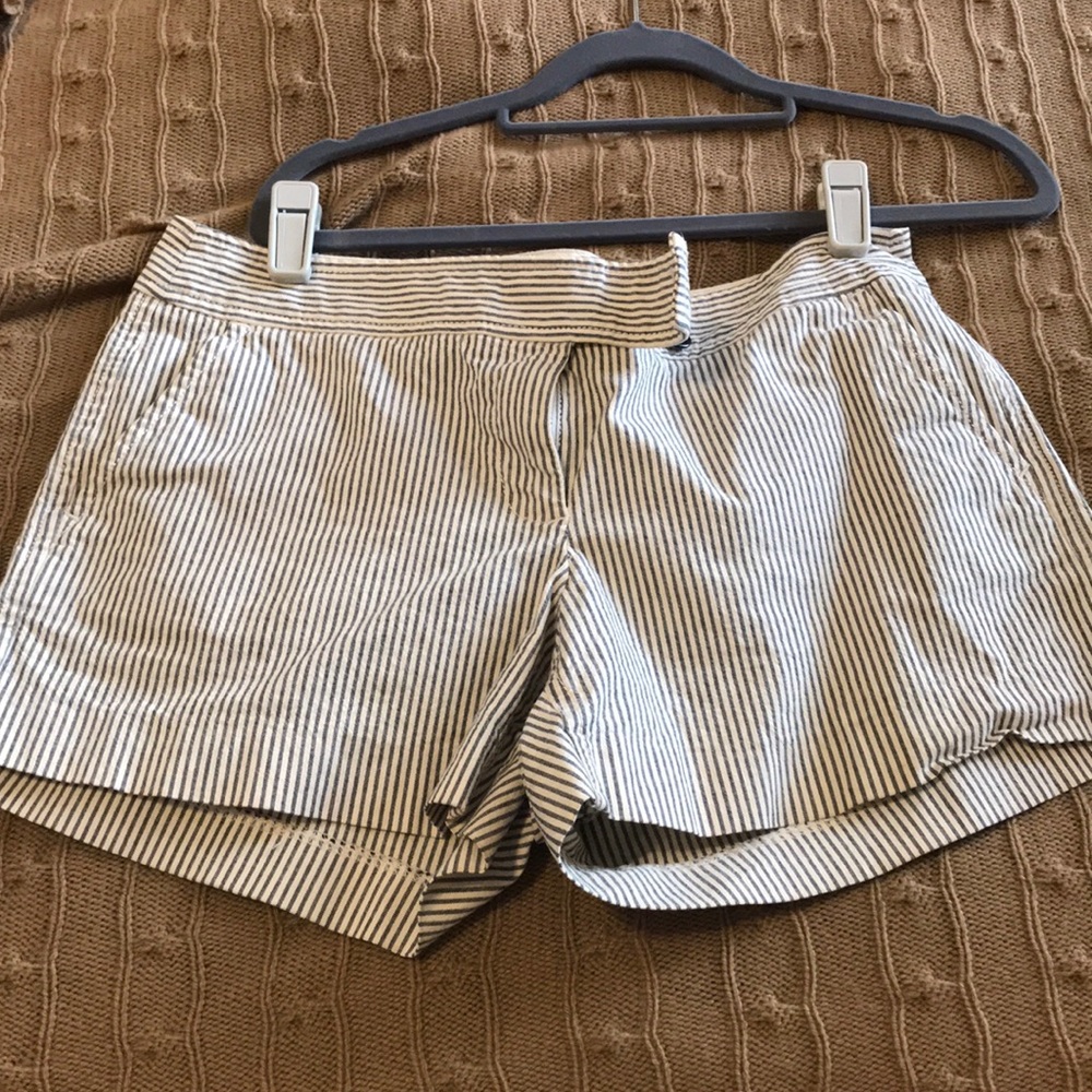 JCrew seersucker shorts